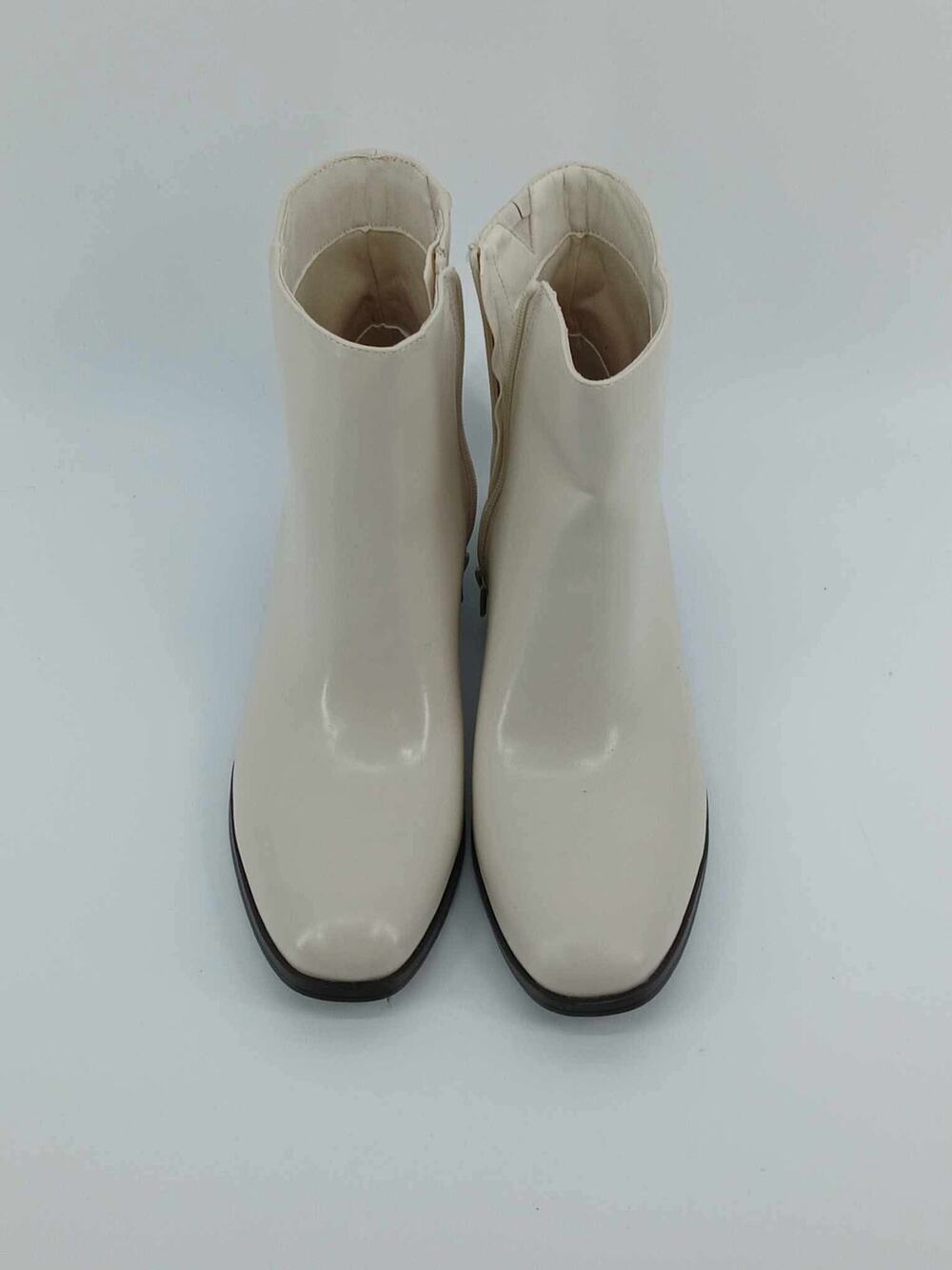 Cream ankle boots, Sonoma brand